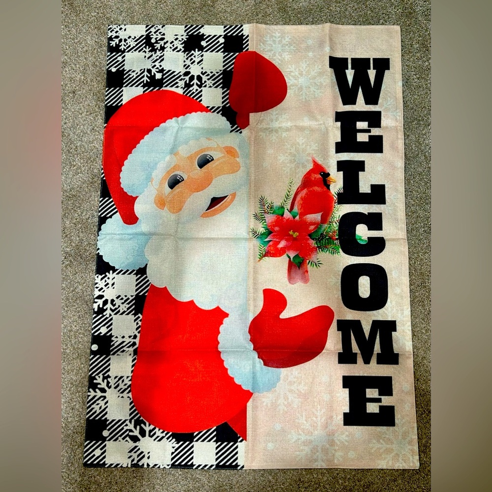 Christmas Garden Flag